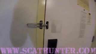 Dirty bitch Angela pooping and cock sucking