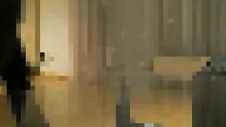 Sexy mature lady pooping