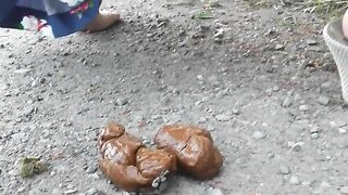 Outdoor big turd show