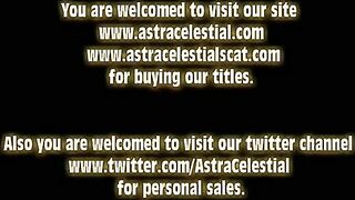 Slutty poop covered teen fucked missionary