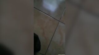 Hijab Girl Poops And Eats Her Shit