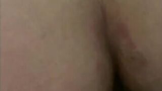 Huge creamy shit on dick by BBW wife