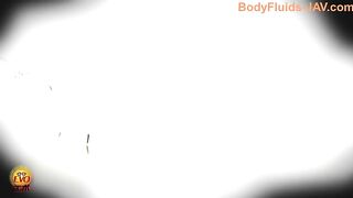 Beautiful hot Japanese girl caught pooping and pissing