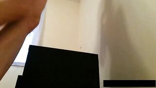 Panty pooping and pussy fingering