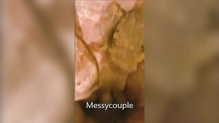 Scat bitch fucked hard