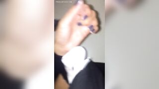 Amateur girlfriend pooping show