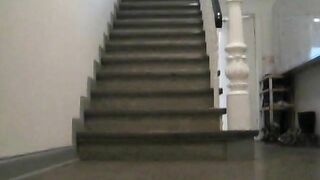 Shitting thin loads on the stairs
