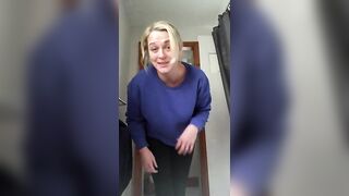 Marvelous UK MILF poops for you