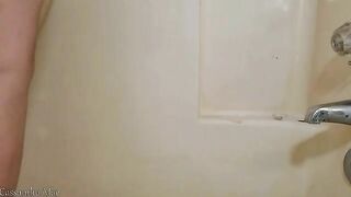 Tattooed booty poops