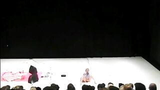 Pooping on the stage