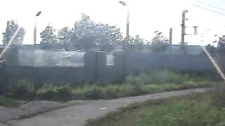 Pooping in the bus stand