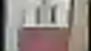 Japanese girl showing her messy load