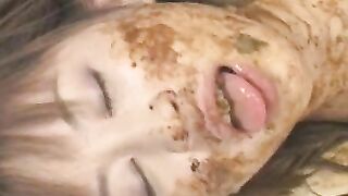 Eating shit while getting hammered
