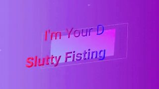 Naked hot tattooed babe masturbates and poop