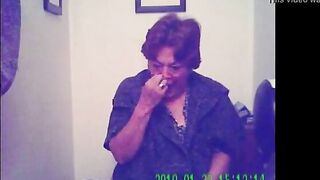 Granny poops stinky load