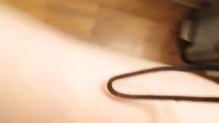 Pretty amateur wife pooping