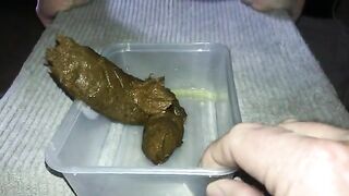 Tasty big poop ready for dinner