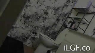 Hot ALT chick pooping