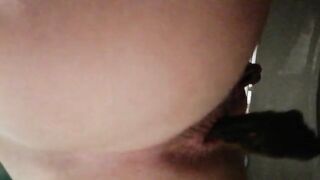 Beautiful thick pooping ass