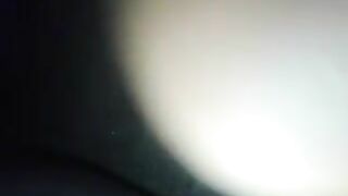 Wife shitting on hubby's thick cock