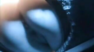 Pretty Asian babe caught pooping