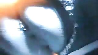 Pretty Asian babe caught pooping