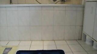 Heavy poop direct in the mouth