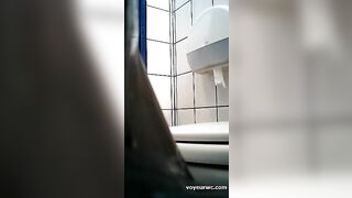 Pooping girl hidden cam