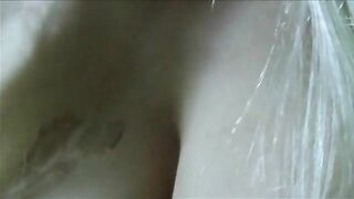 Blonde sexy wife and thick turd