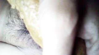 Indonesia hairy babe pooping