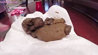 Big turd from sexy hot ass