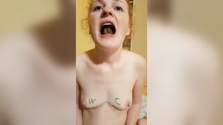 Training wife to eat poop