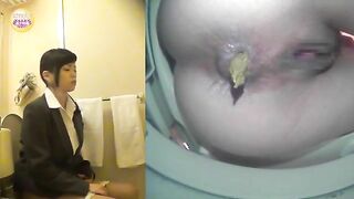Compilation of sexy Japanese babes pooping