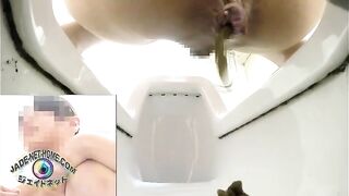 Censored Japanese girls poop