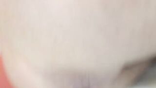 Beautiful girl produce a big turd