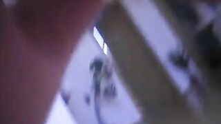 Pretty blonde slut ass fingering