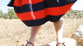 Fat turd on the rock