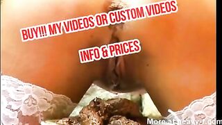 Huge Shit And Piss In Stockings
