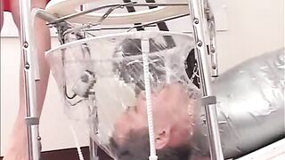 Pretty hot Japanese babe pooping for slave