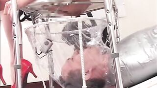 Pretty hot Japanese babe pooping for slave