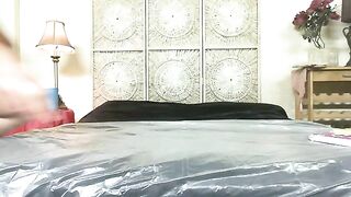 Aunty teasing her pooping asshole