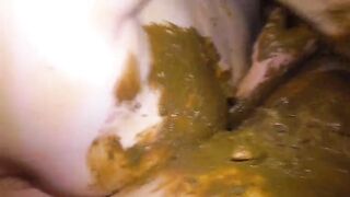 Couple rubbing and smearing shit