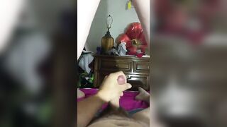 Lovely hot girlfriend bouncing on the cock