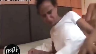 Accidental scat makes the other girl vomit