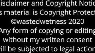 Catching her sticky poop