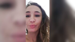 Sweet babe shitting heavily