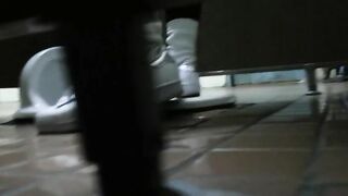 Korean chick diarrhea accident