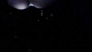 Pooping in the park at night