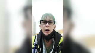 Pretty ass milf pooping on her cell phone