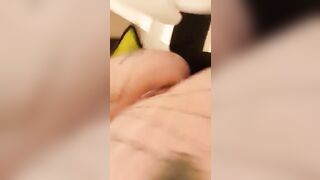 Lovely ass amateur babe poops